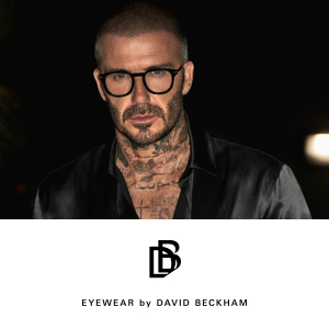 Nouvelle collection de lunettes Homme : les lunettes David Beckham .